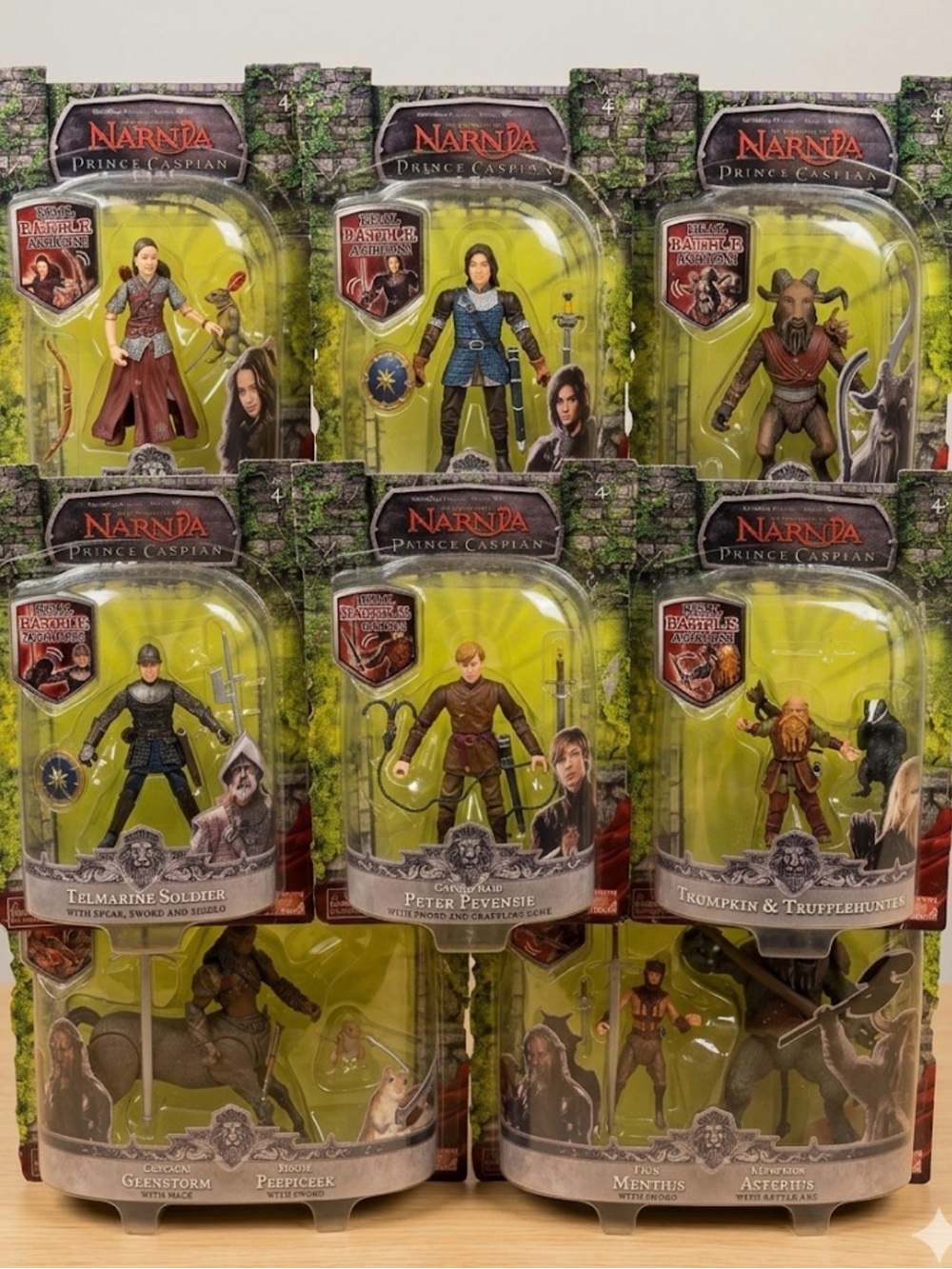Narnia toy lot of 8 seals are damaged
